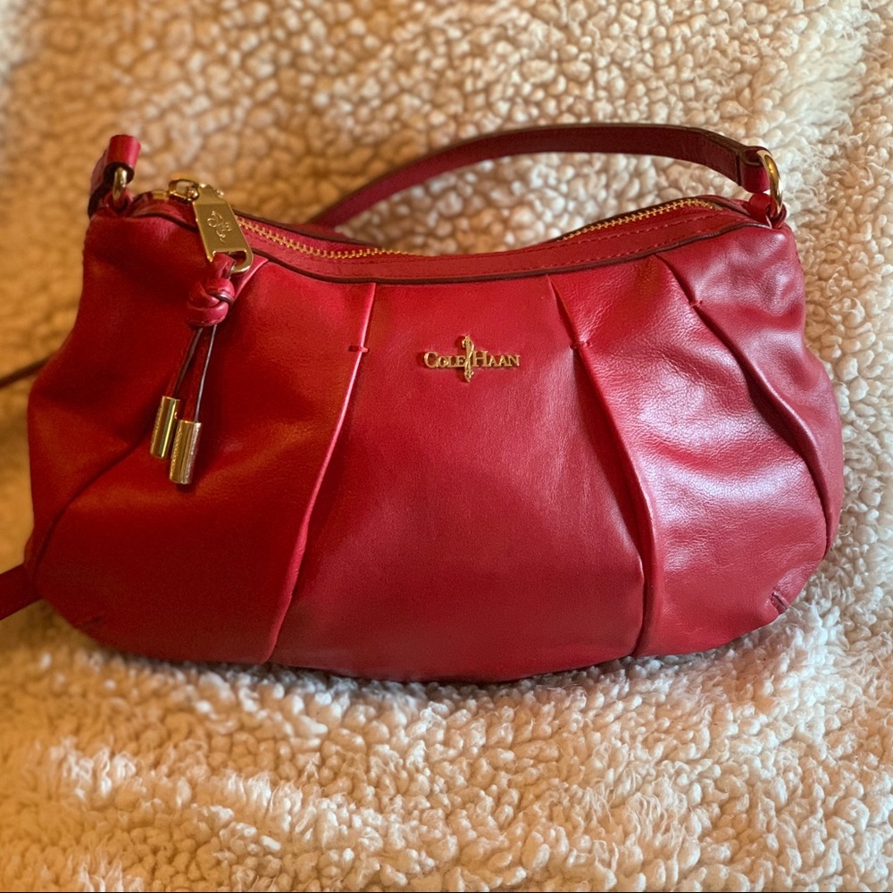 Cole Haan Adele red cross bag